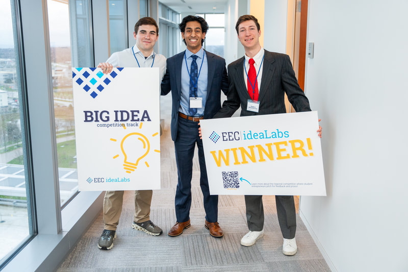  The Big Idea Track: 1st Place – Additiv; Founders: Ashwin Menon, Andrew Shereshevsky, and Amos Langsner, Case Western Reserve University